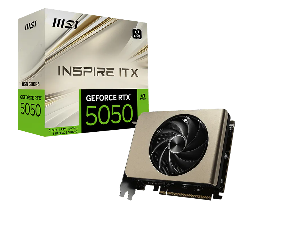MSI GeForce RTX 5050 8G INSPIRE ITX